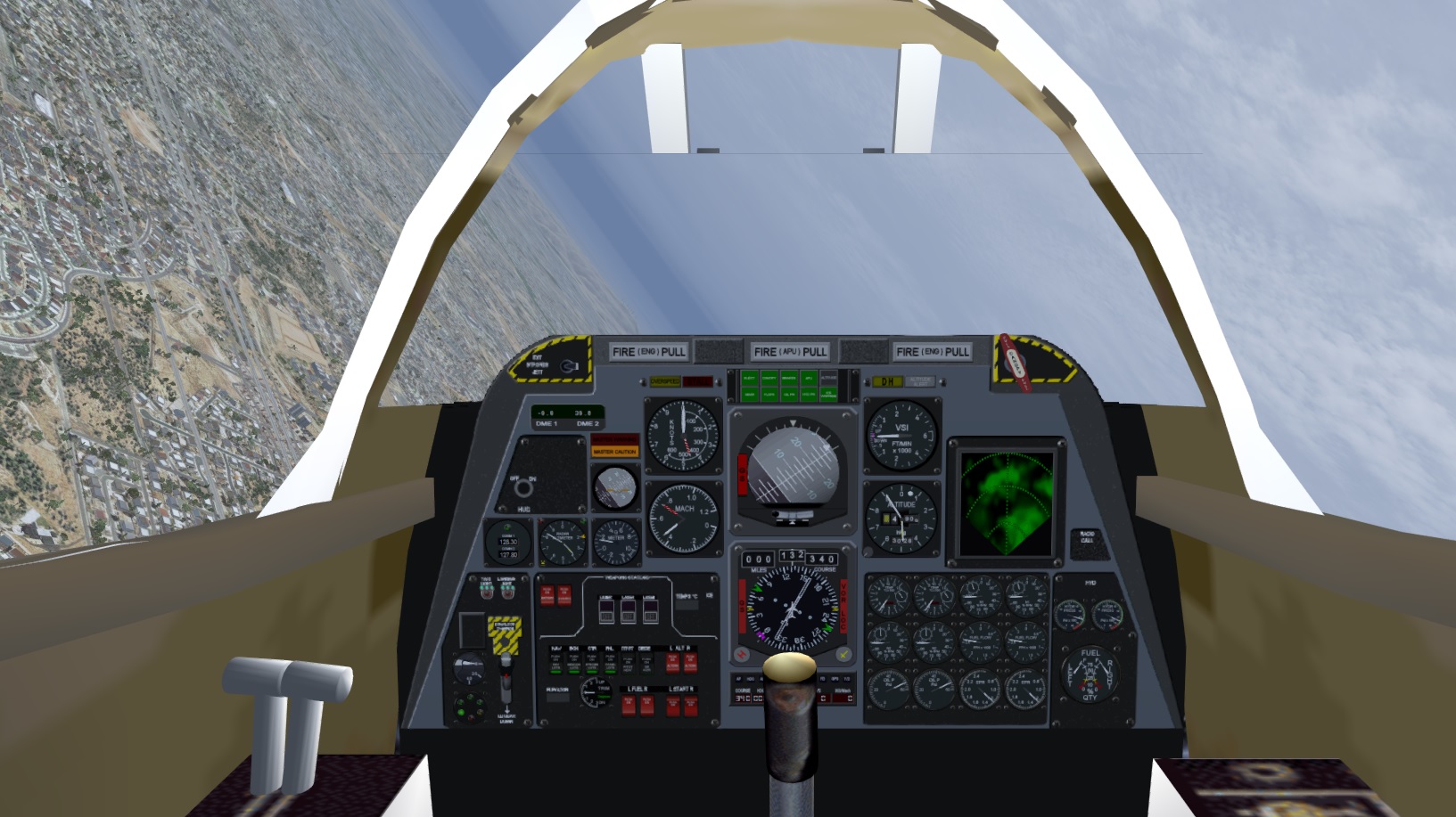 flight simulator mac controls